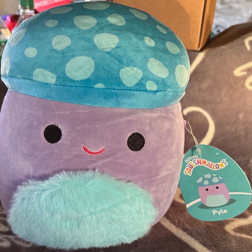 Squishmallows Purple and Blue Stuffed Animal